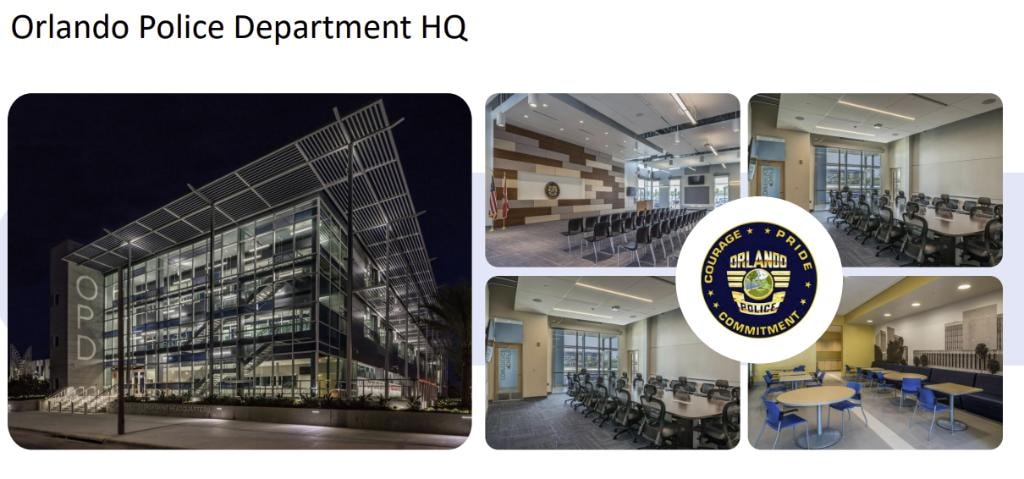 Orlando Police Department — furnished by Georgia Office Interiors