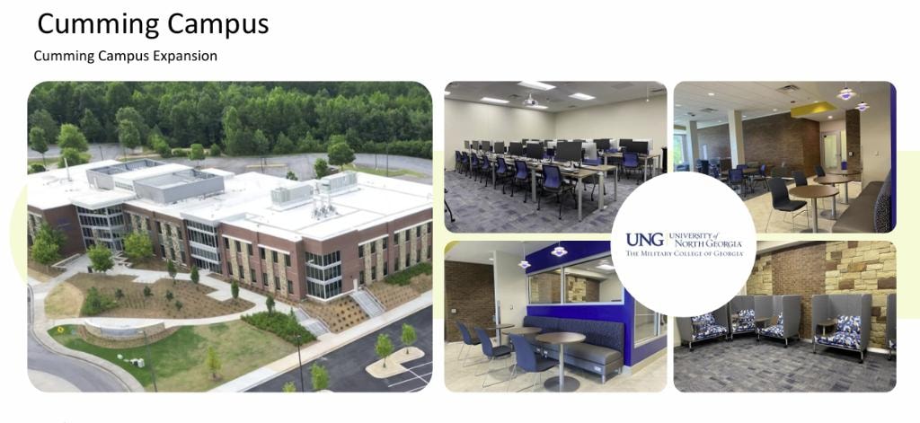 University of North Georgia — Cumming Campus — furnished by Georgia Office Interiors