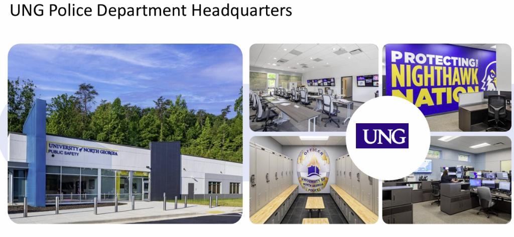 University of North Georgia Police — furnished by Georgia Office Interiors